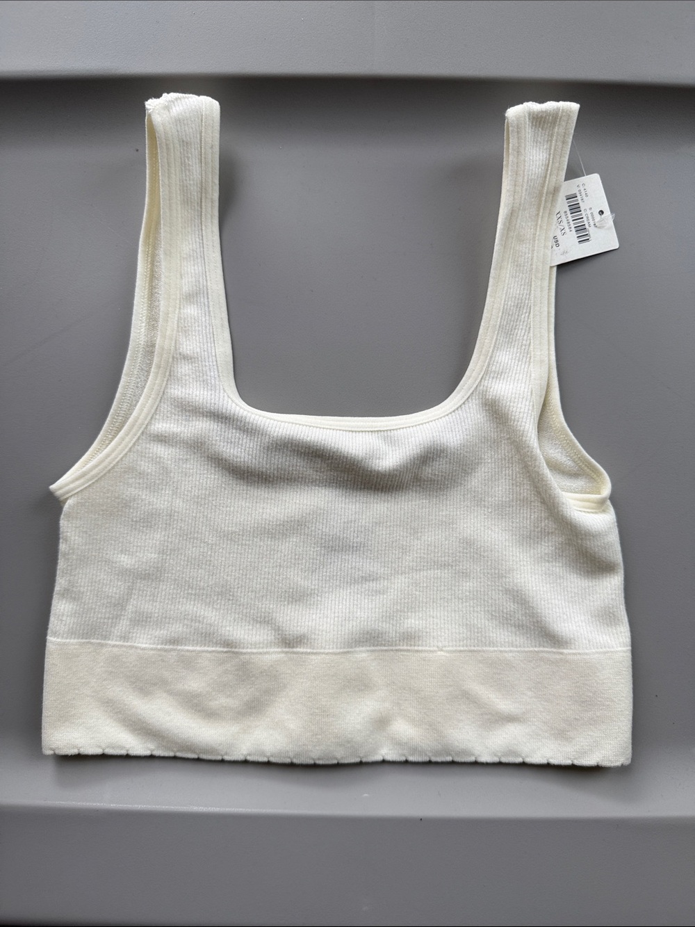 NWT Anthropologie The Hattie Seamless Square Neck Bralette - Picture 4 of 9